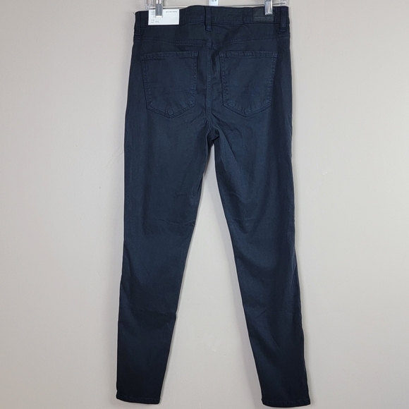 American Eagle Black Next Level Stretch High Rise Jeggings Sz 10/30 NEW - Picture 3 of 16